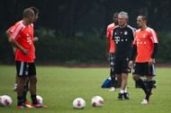 Bayern Muenchen v VfL Wolfsburg - Press Conference & Training Session