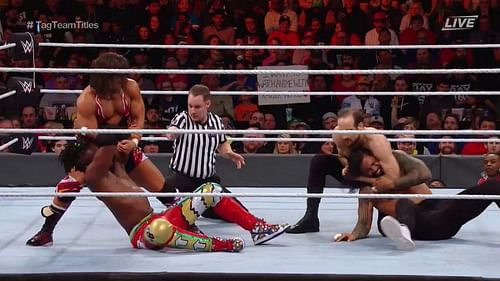 The Usos held on to the gold