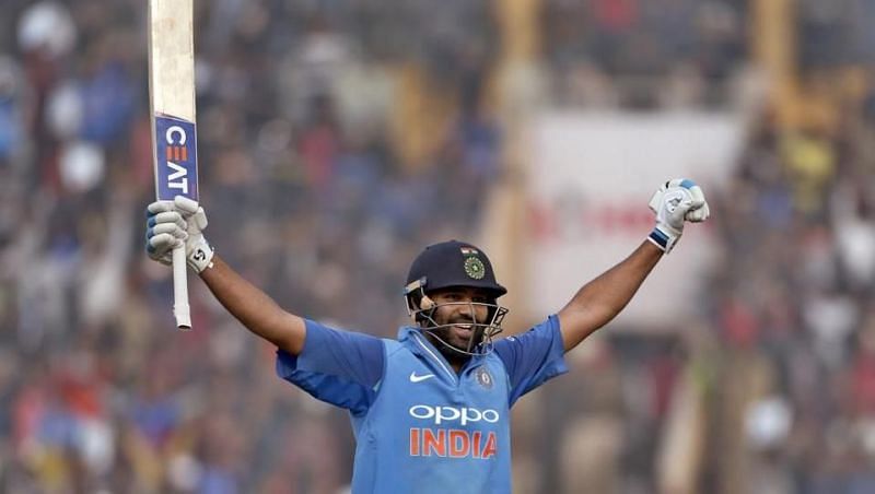 Rohit scored his 16th hundred in ODIs