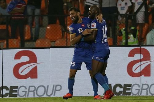 Balwant Singh just cannot stop scoring. (Photo: ISL)