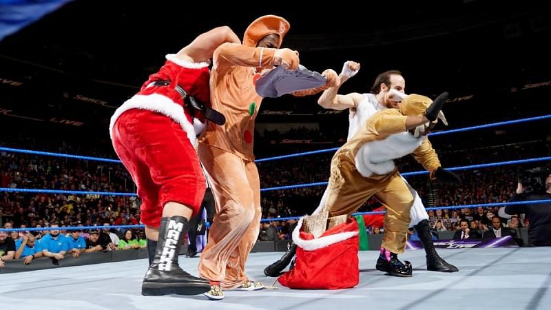 Santa Rusev and co. helped SmackDown Live achieve a higher viewership