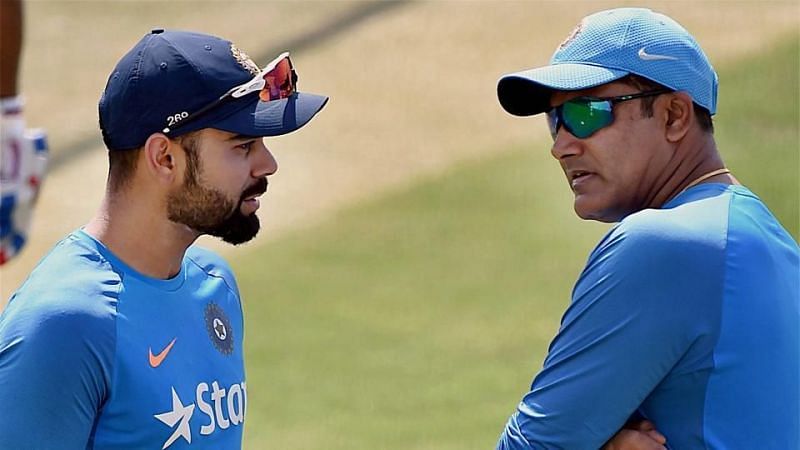 Image result for The Kohli-Kumble rift