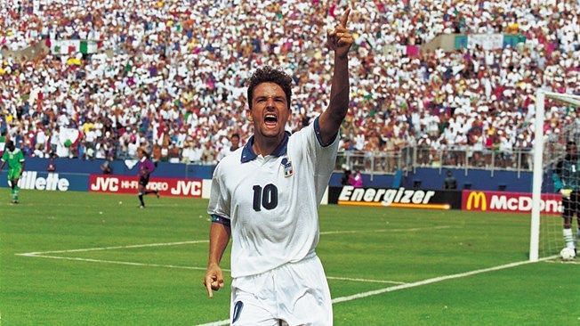Roberto Baggio saved Italy from an early elimination at the 1994 World Cup