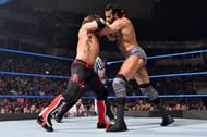 <p>Jinder Mahal vs AJ Styles</p><p>J