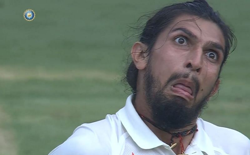 Ishant Sharma mimics Steve Smith