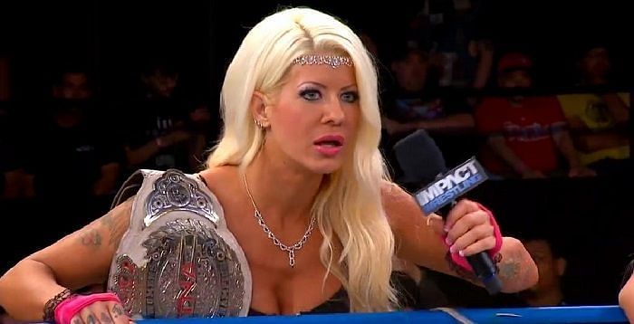 Angelina Love is former six time Knockouts Champion