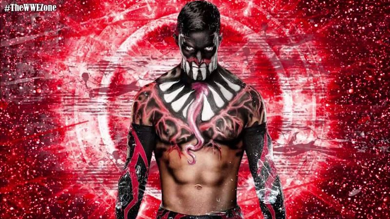 Finn Balor in his demon body paint.