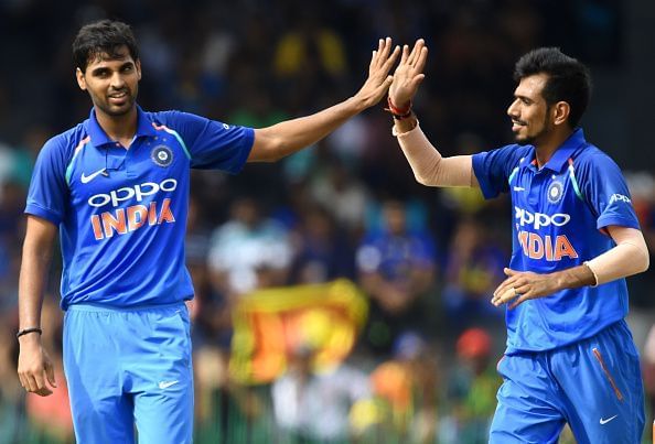 Buvneshwar Kumar Yuzvendra Chahal