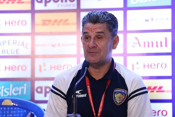 Chennaiyin FC coach John Gregory ISL 2017