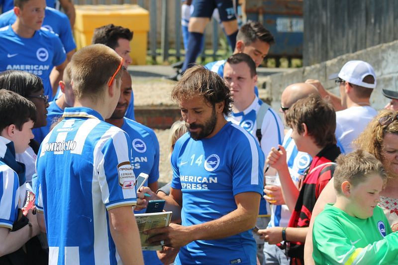 Calderon had a special relationship with Albion fans