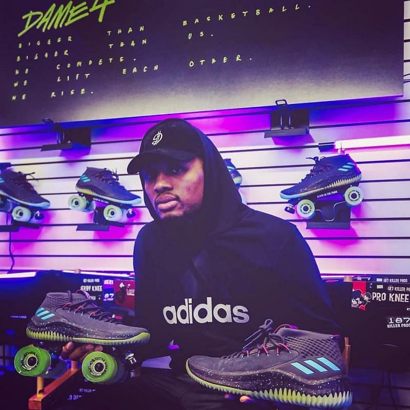 Dame 4 glow outlet in the park