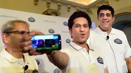 Sachin Tendulkar at the event