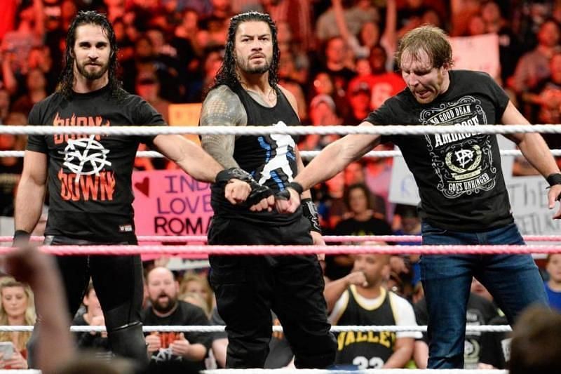 The Shield in a rare moment of unity in 2017.