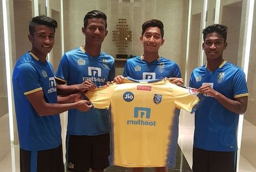 Kerala Blaster sign four youth players. 