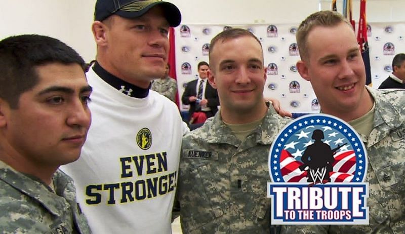 Tribute To The Troops is a WWE tradition