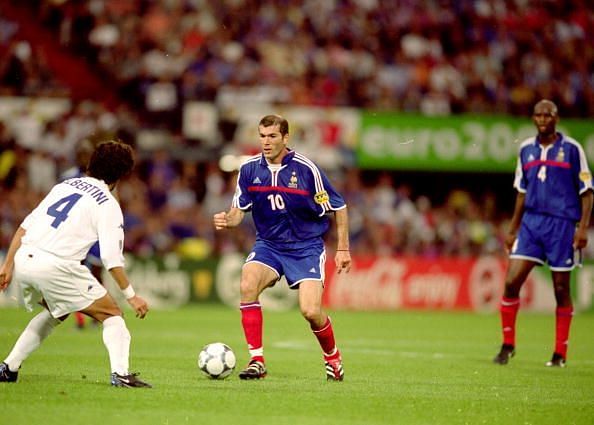 Zinedine Zidane is arguably France&#039;s greatest footballer of all time