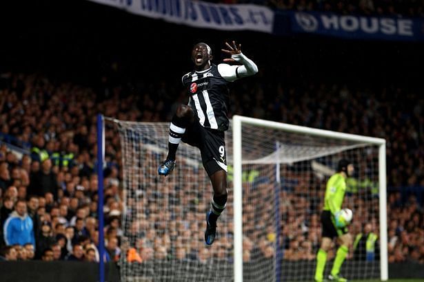 Papiss Cisse&#039;s brace helped Newcastle secure a crucial victory