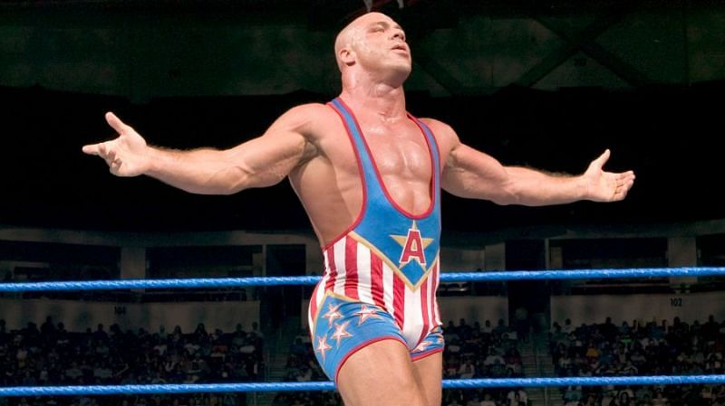 Kurt Angle, currently the WWE&#039;s only Olympic Gold Medalist