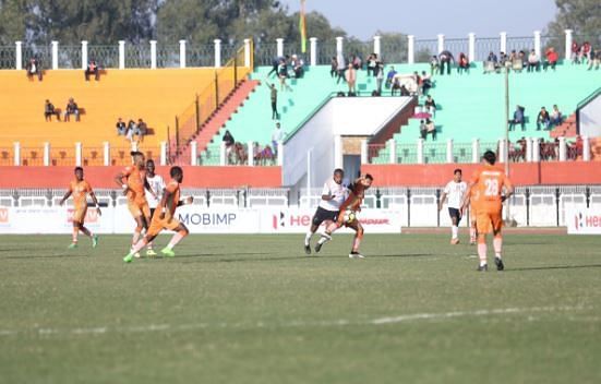 East Bengal were dominant from the start.