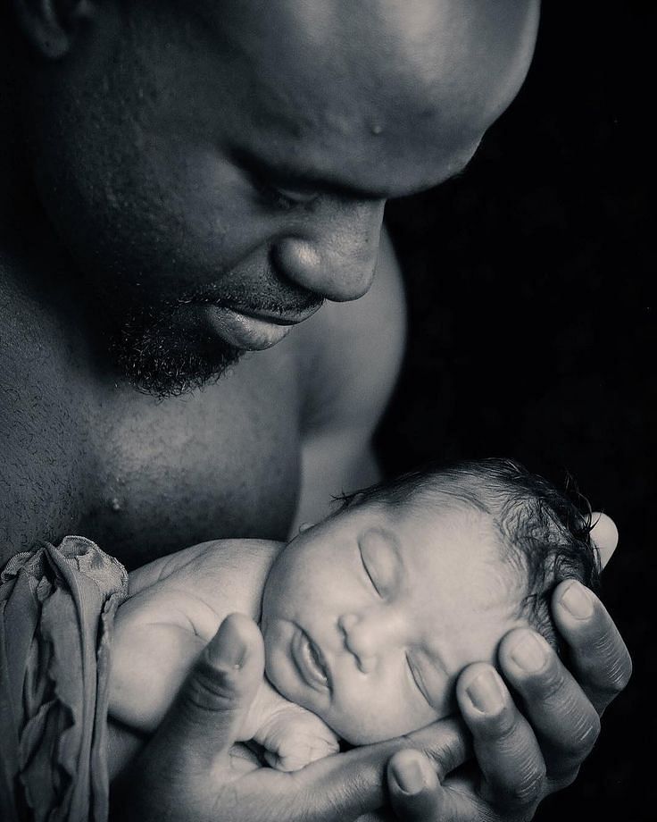 Apollo Crews and his wife welcomed their first child earlier this year 