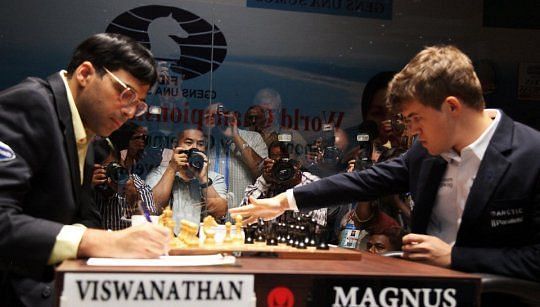 Viswanathan Anand beat Magnus Carlsen in Ryadh. 