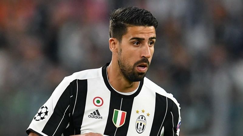 Sami Khedira in action for Juventus