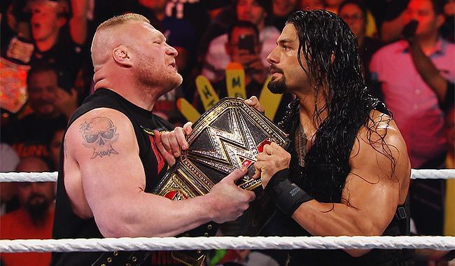 Roman Reigns, Brock Lesnar,