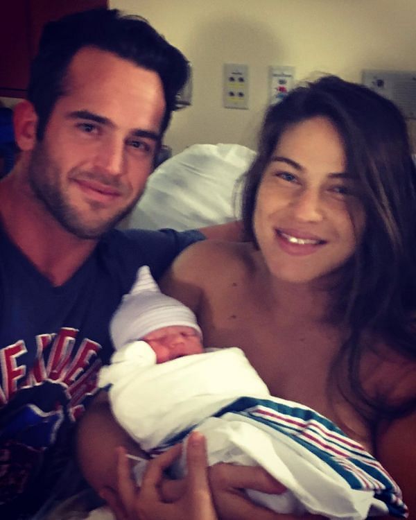 Roderick and his fiancee Marina welcomed their first child back in April 