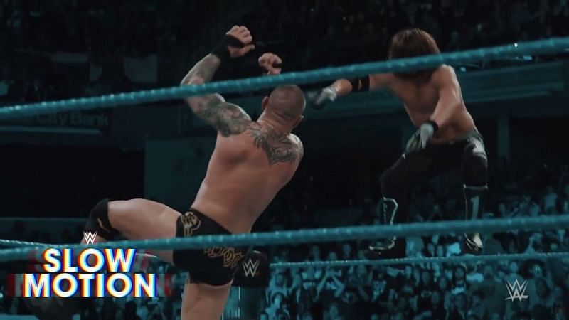 Remember this moment? A Phenomenal Forearm into a RKO counter is what we need to see!