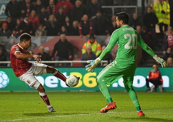 Bristol City v Manchester United - Carabao Cup Quarter-Final