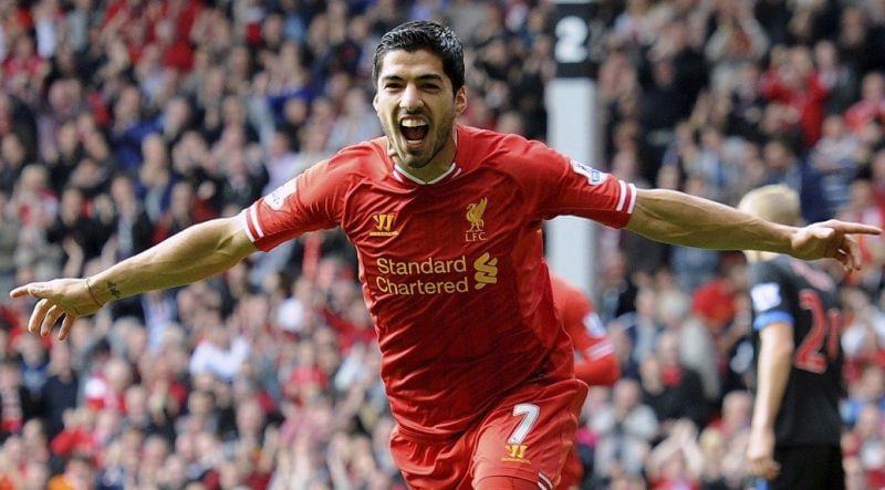 Image result for luis suarez 2013/14