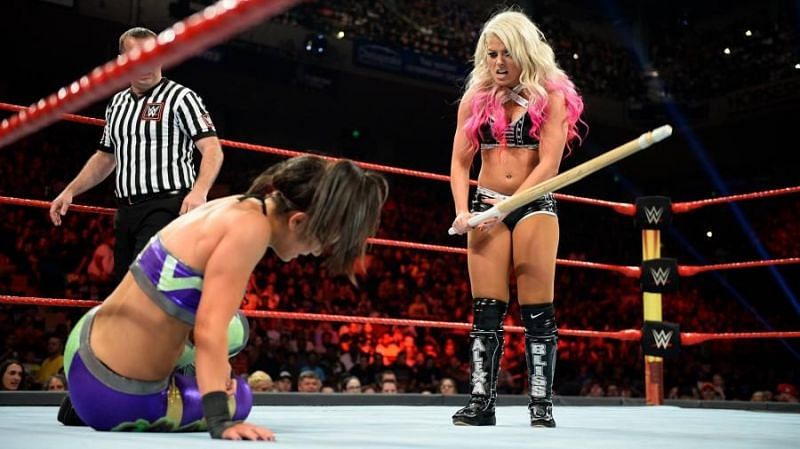Alexa Bliss and Bayley under-delivered.
