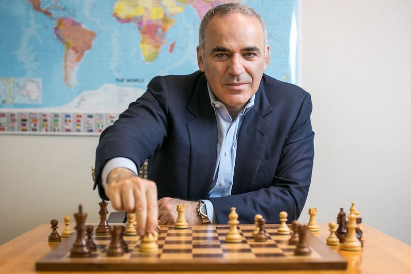 Kasparov during his playing days