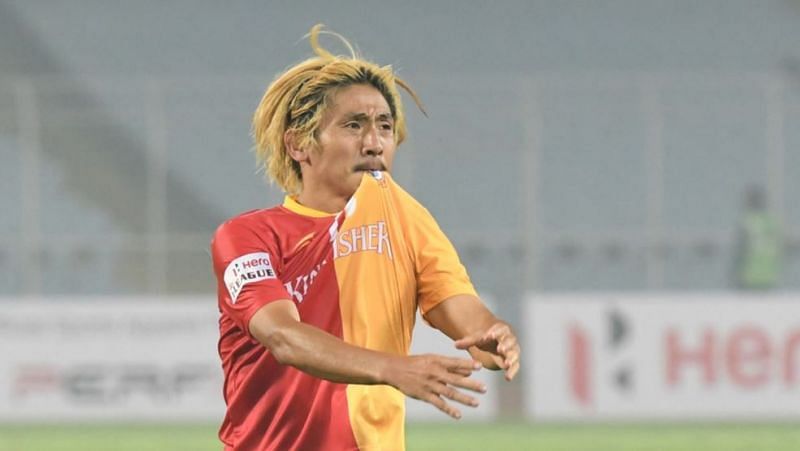 Katsumi Yusa was poor on the night. (Photo: I-League)