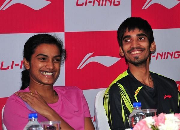 PV Sindhu and Kidambi Srikanth