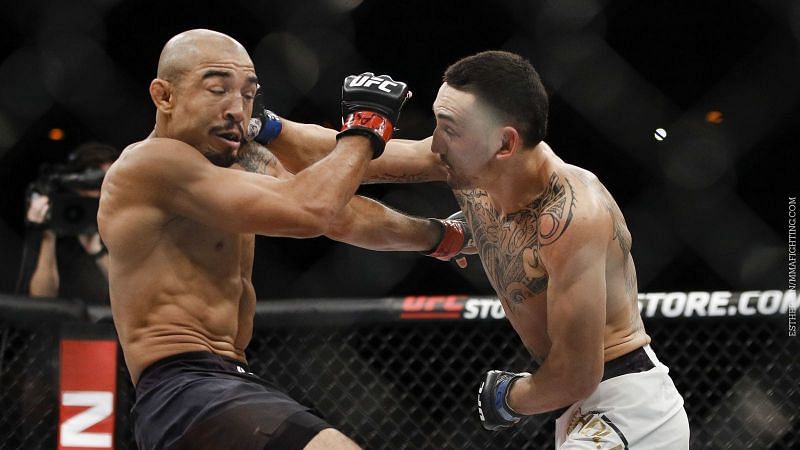 Max Holloway knocked out Jose Aldo in their first encounter    