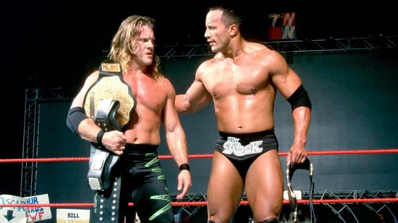 The Rock and Chris Jericho have wrestled as allies and enemies.