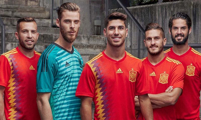 Image result for spain world cup shirt