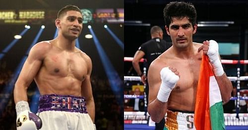 A possible fight between Amir Khan and Vijender Singh has been the talk of the town after the latter's win over Ernest Amuzu.