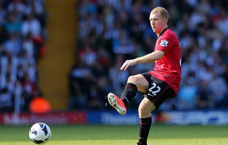 Paul Scholes, the pass master. Image courtesy FourFourTwo