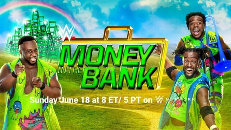 Money in the Bank 2017 poster.
