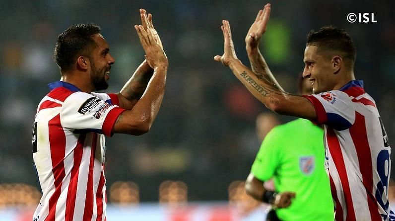 Robin Singh combined well with Zequinha to provide ATK their first win (Photo: ISL)
