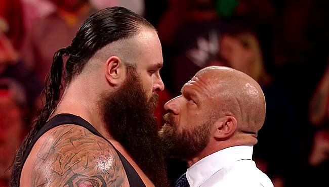 Braun Strowman vs. Triple H