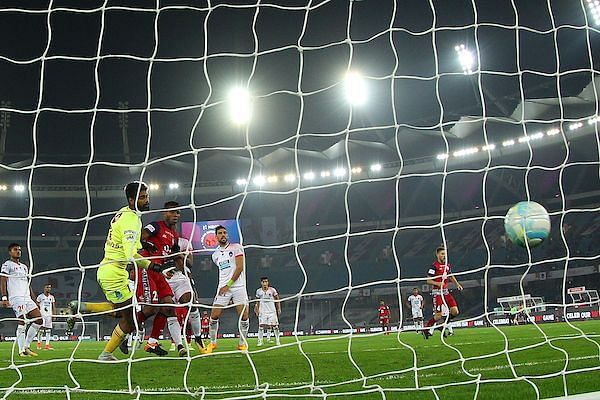 Jamshedpur FC hit the back of the net for the first time this season (Image: ISL)