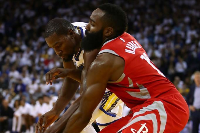 KD and Harden will take their Warriors-Rockets rivalry to the All-Star Game