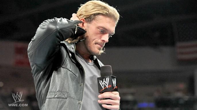 Edge was forced to retire from WWE back in 2011