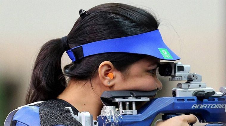 Apurvi Chandela at CWG 2014