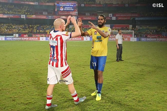 ISL 2017/18: Iain Hume posts a tribute for Sandesh Jhingan on social media