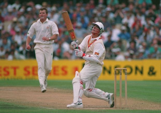 Alec Stewart in an MCC jumper circa 1995.