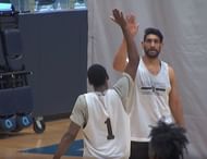 Satnamâs size makes even big men look small